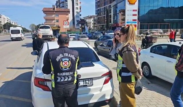 Korsan kadın taksiciye 100 bin TL para cezası