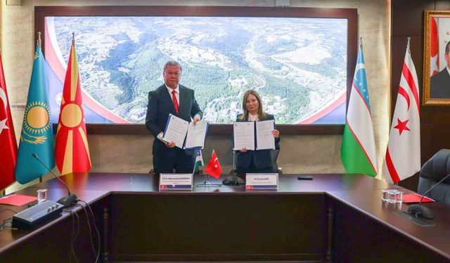 OMÜ ile Özbekistan'daki üniversite arasında akademik iş birliği