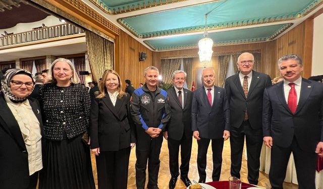 Rektör Fatma Aydın, TBMM 23 Nisan Resepsiyonu'nda