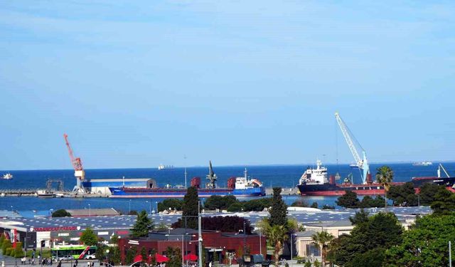 Samsun'da ihracat düştü, ithalat arttı