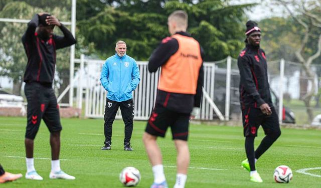 Samsunspor son antrenmanını yaptı, gözler Beşiktaş maçında