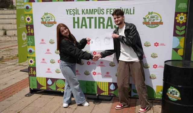Yeşil Kampüs Festivali: Öğrenciler hem eğlendi hem bilinçlendi