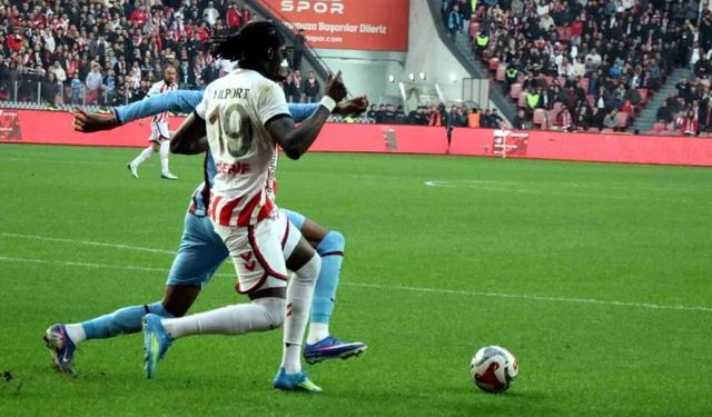 Ziraat Türkiye Kupası: Samsunspor: 0 - Trabzonspor: 0 (İlk yarı)