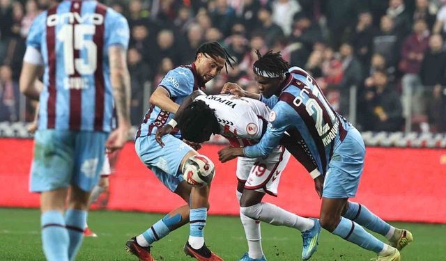 Ziraat Türkiye Kupası: Samsunspor: 0 - Trabzonspor: 0 (Maç sonucu)