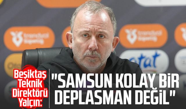 Sergen Yalçın: 'Mağlubiyetle ayrıldığımız için üzgünüz'