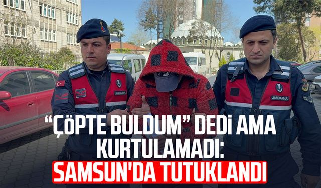 Esrarla yakalanan şüphelinin 'Çöpte buldum' savunması tutmadı