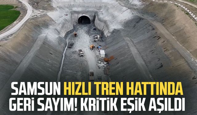Ankara-Samsun Hızlı Tren Hattı'nın Delice-Çorum etabının yüzde 25'i tamamlandı