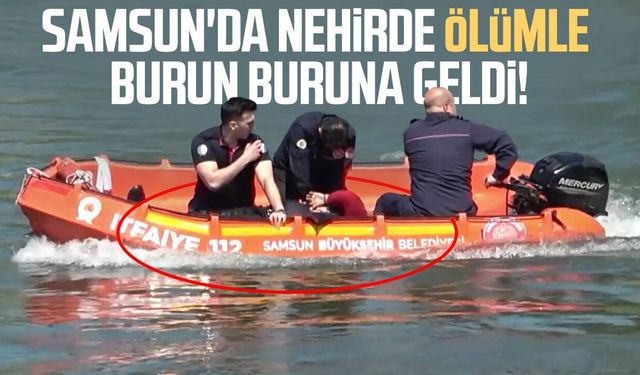 Yeşilırmak Nehri'nde can pazarı