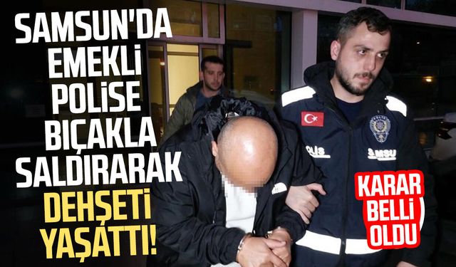 Balıkçı barınağında emekli polisi bıçaklayan şahsa 5 yıl 5 ay hapis