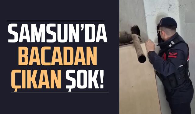 Samsun'da bacadan zehir çıktı
