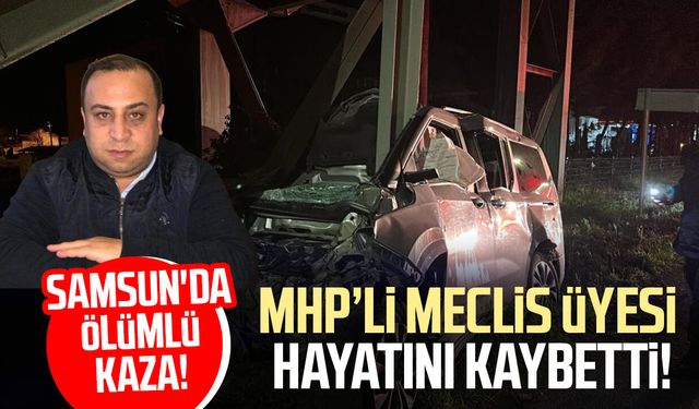 MHP'li meclis üyesi kazada hayatını kaybetti