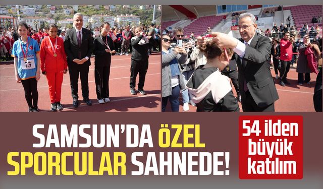 Özel Sporcular Atletizm Türkiye Birinciliği Yarışmaları yapıldı