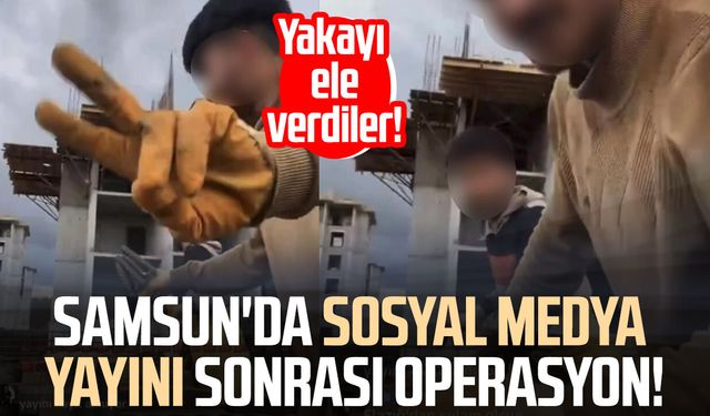 Samsun'da Tik Tok canlı yayınında terör propagandası yapan 2 inşaat işçisi adliyeye sevk edildi