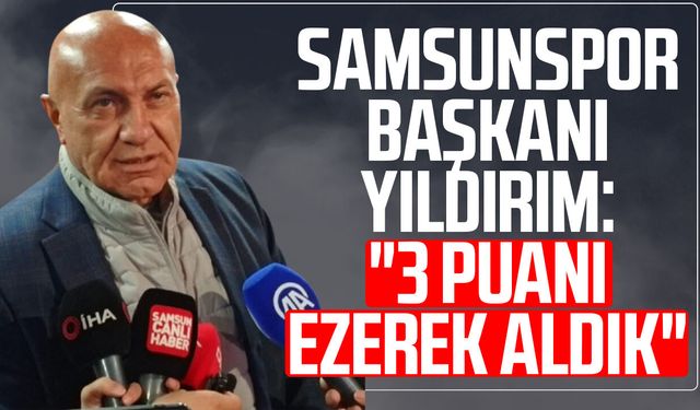 Yüksel Yıldırım: 'Beşiktaş galibiyetini Galatasaray maçında da tekrarlamak istiyoruz'