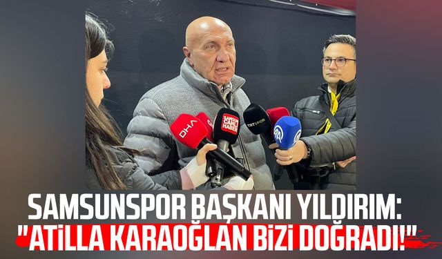 Yüksel Yıldırım: 'Bilerek bu hakemi gönderdiler Samsunspor'u doğramaya geldi'