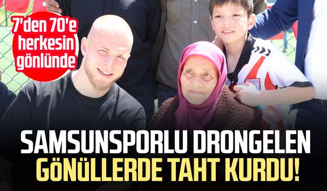 Samsunsporlu van Drongelen 7'den 70'e herkesin gönlünde!