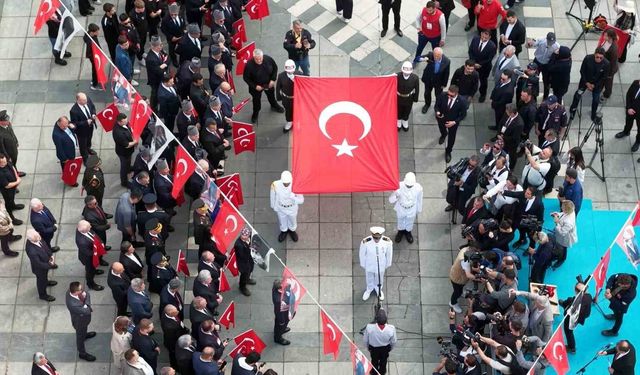 19 Mayıs Bayrak Devir Teslim Töreni