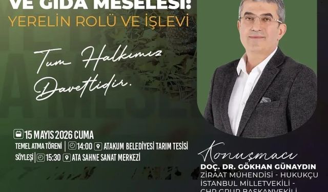 Başkan Türkel: 'Atakum Tarım Tesisi, şehirdeki kırsal kalkınma çalışmalarına katkı sağlayacak'