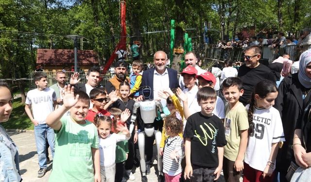 Canik Macera Parkı'nda ilk gün rekoru: 10 bin ziyaretçi