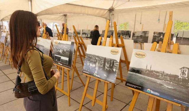 Eski Samsun fotoğrafları yoğun ilgi gördü