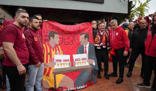Galatasaray, Samsun'a geldi