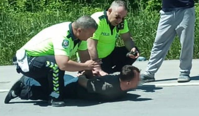 Kaza sonrası kaçan alkollü sürücü kovalamacada yakalandı: 342 bin 719 lira para cezası yazıldı
