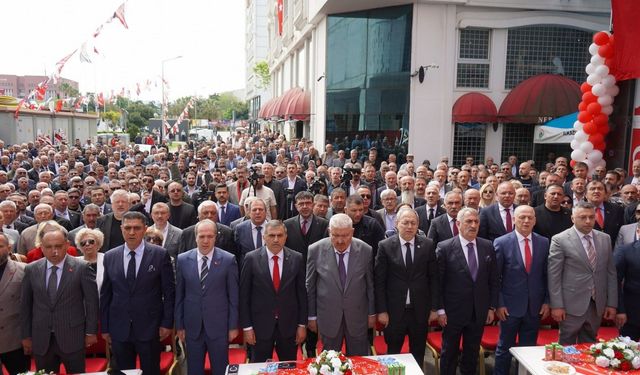 MHP Samsun İl Başkanlığı'nın yeni hizmet binası açıldı