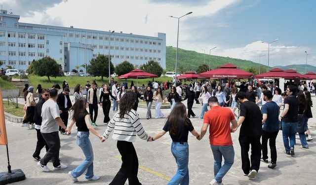 OMÜ'de bahar şenliği coşkusu başladı