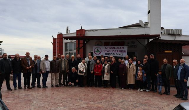 Ordulular Sevgi Derneği, Samsun basını ile buluştu