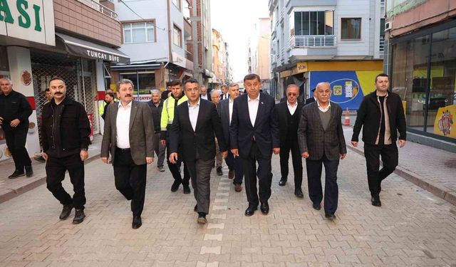 Samsun protokolünden Havza'da bayramlaşma ve sel bölgesinde inceleme