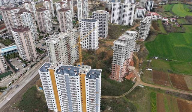 Samsun'da her 10 haneden 6'sı kendi evinde oturuyor