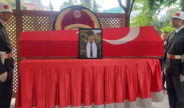 Samsunlu Kıbrıs gazisi son yolculuğuna uğurlandı
