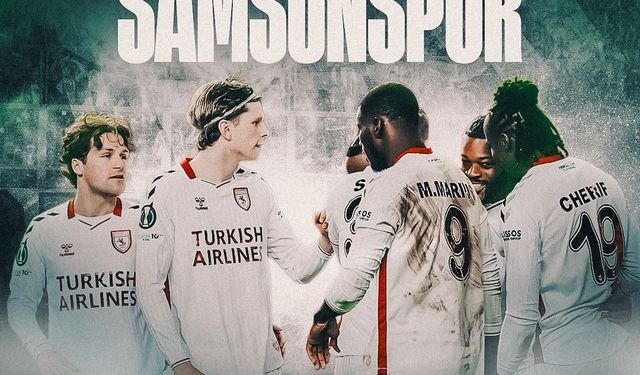 Samsunspor'dan UEFA Konferans Ligi'nde dikkat çeken istatistik