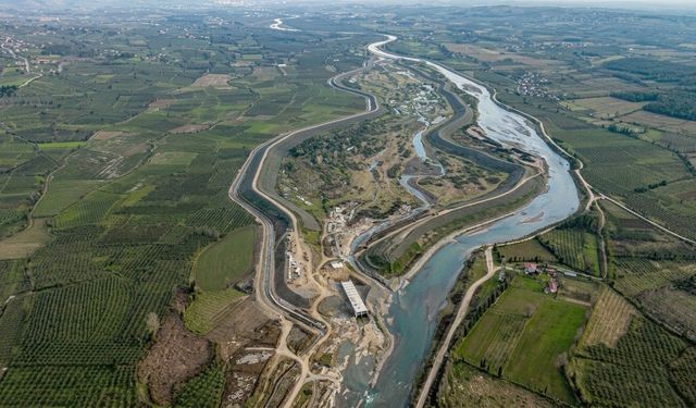 Terme'de taşkın riskine karşı kritik proje devam ediyor