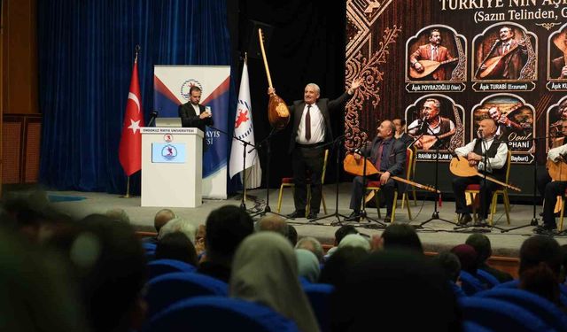 Türkiye'nin Âşıkları OMÜ'de bir araya geldi
