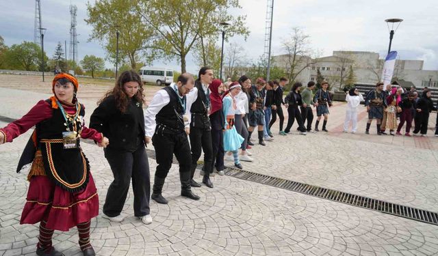 Üniversite öğrencilerinin Hıdırellez coşkusu