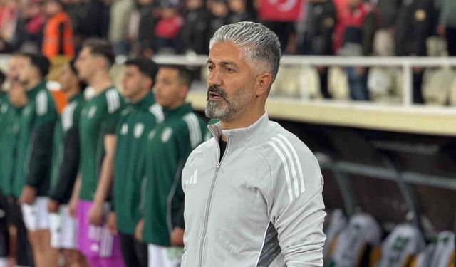Yeşilyurtspor Teknik Direktörü Yıldırım, sahaya çıkamayacak