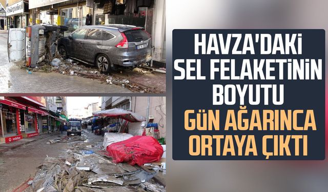 Sel felaketinin boyutu gün ağarınca ortaya çıktı