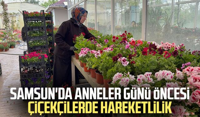 Anneler Günü öncesi çiçekçilerde yoğun hazırlık