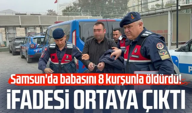Babasını 8 kurşunla öldüren şahıs adliyeye sevk edildi
