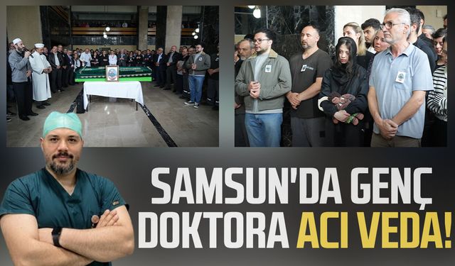 Samsun'da beyin cerrahı Yunus Emre Durmuş için tören