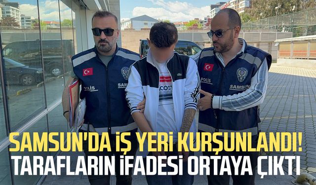 Samsun'da müteahhitlik anlaşmazlığında iş yerini kurşunladı