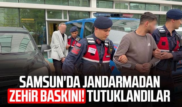 Jandarmanın uyuşturucu operasyonunda 2 tutuklama