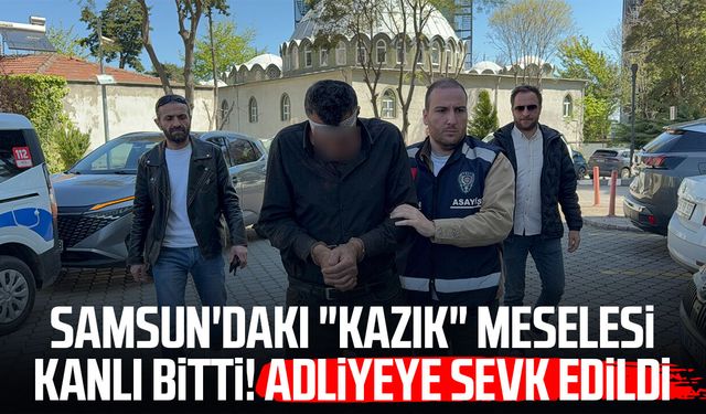 'Kazığımı niye aldın' kavgasında 2 kişiyi vuran şahıs adliyeye sevk edildi