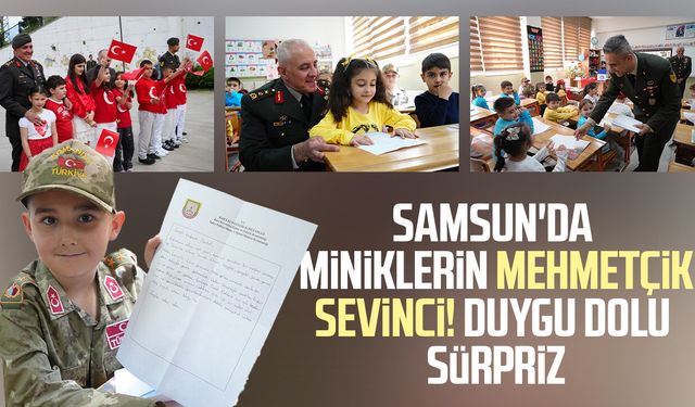 Mehmetçiklerin mektupları Samsunlu öğrencilerle buluştu