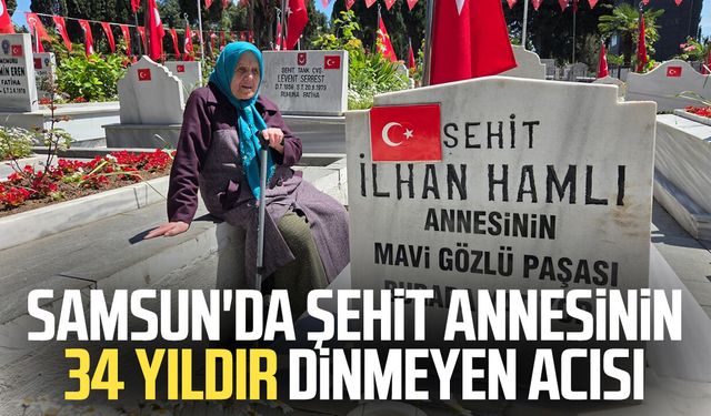 Mezarlıklarda hüzün: 90 yaşındaki şehit annesinin 34 yıldır dinmeyen acısı