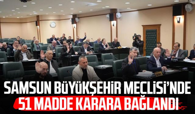 SBB Mayıs Meclisi'nde 51 madde karara bağlandı