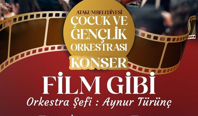 Atakum'da film gibi konser