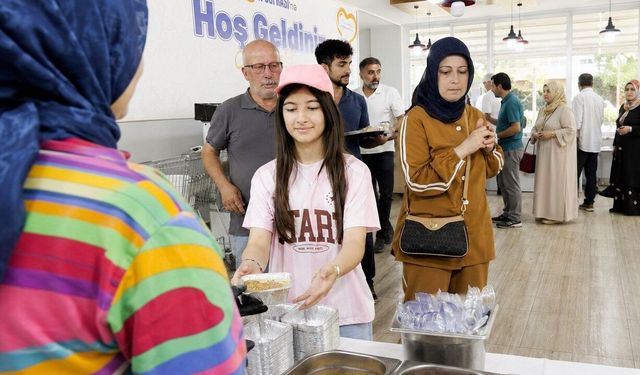 Canik'te aşure ikramı