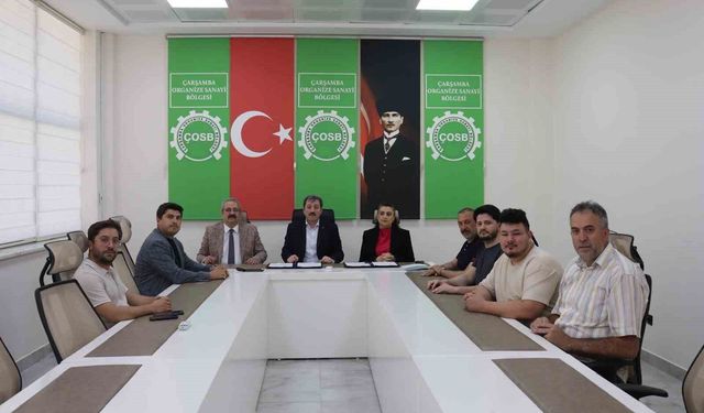Çarşamba OSB'de ikiz dönüşüm ve kivi projeleri hayata geçiyor